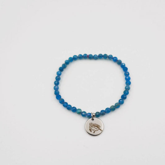 Apatite Energy Bracelet (Personalized Pet Portrait)