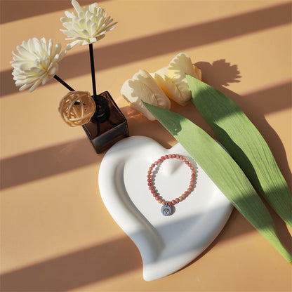 Rhodonite Energy Bracelet (Personalized Pet Portrait)