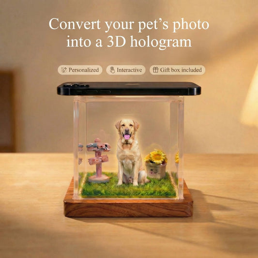 The Eternal Light™ - Custom 3D Holographic Pet Sanctuary
