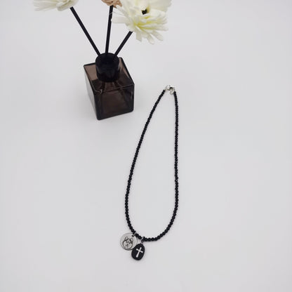 Pet Face Black Spinel Energy Necklace™