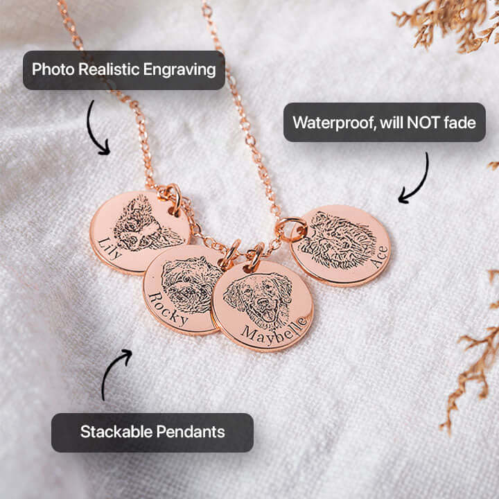 Pet Face Necklace™ Buy 1 Get 2