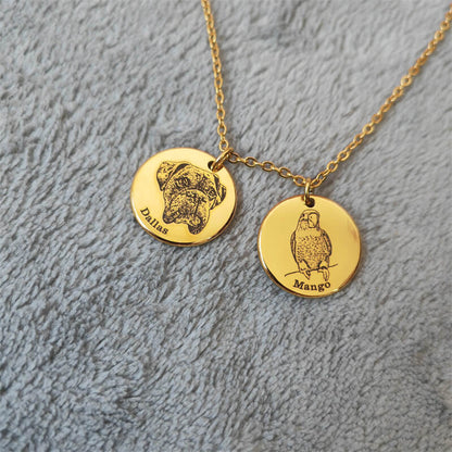 Pet Face Necklace™ Buy 1 Get 2