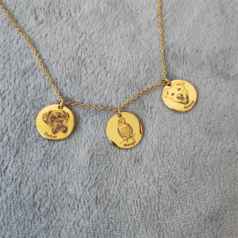 Pet Face Necklace™ Buy 1 Get 2